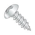 Newport Fasteners Sheet Metal Screw, #8 x 1 in, Zinc Plated Steel Truss Head Phillips Drive, 4500 PK 282489-4500